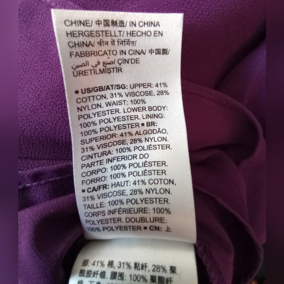 NWT Truth and Fable Lilac Evening Long Dress - Picture 6 of 11